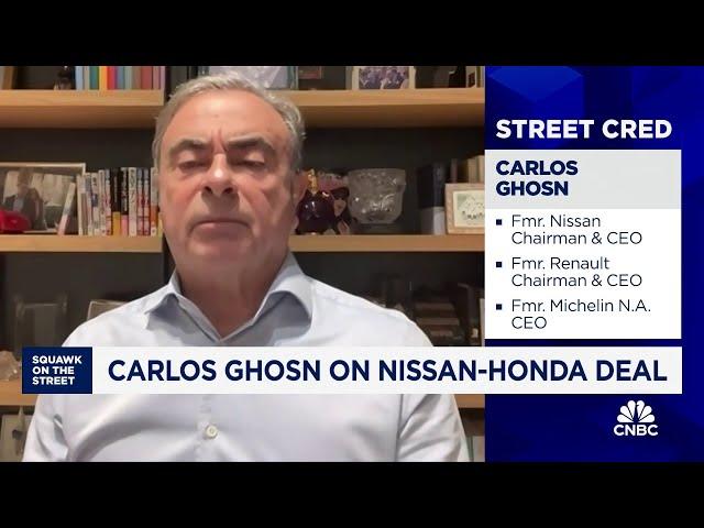 Former Nissan CEO calls proposed Nissan-Honda deal a panic move