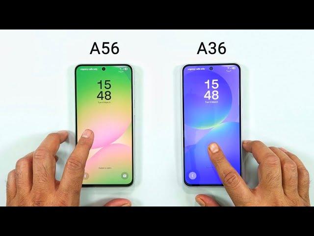 Samsung A56 vs Samsung A36 Speed Test