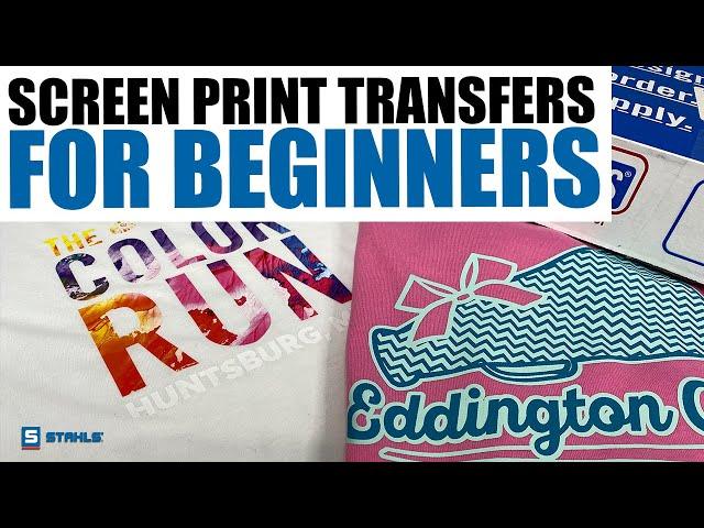 Beginners Guide to Screen Print Transfers from Transfer Express