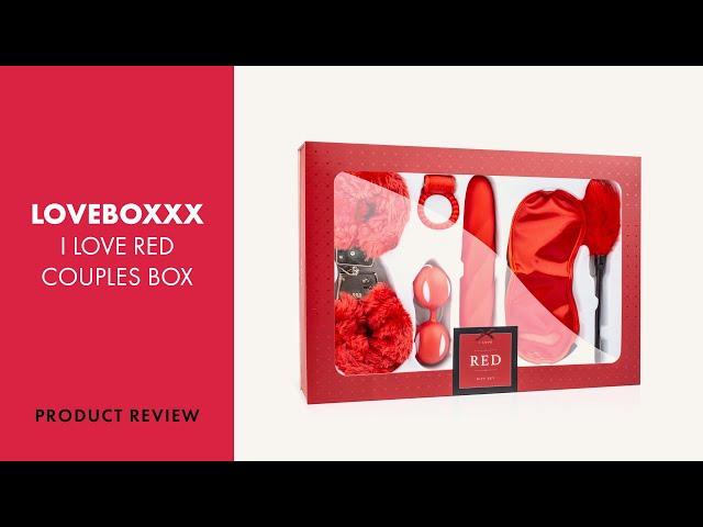 LoveBoxxx I love Red Gift Set Review | PABO