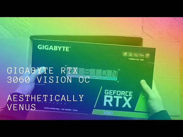 Unboxing l Gigabyte RTX 3060 Vision OC Graphic Card