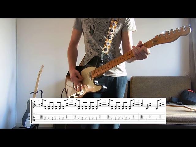 Deep Purple - Highway Star Guitar cover with tabs