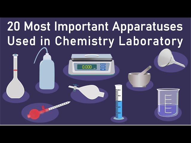 20 most important apparatus used in chemistry lab | chemistry lab apparatus name with picture