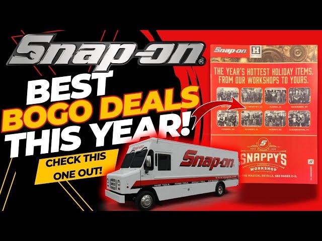 LOTS OF BOGO DEALS: Snap On Tools Flyer Review Dec. 2024