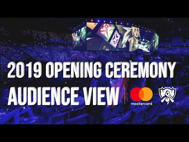 2019 Worlds Opening Ceremony - Audience View