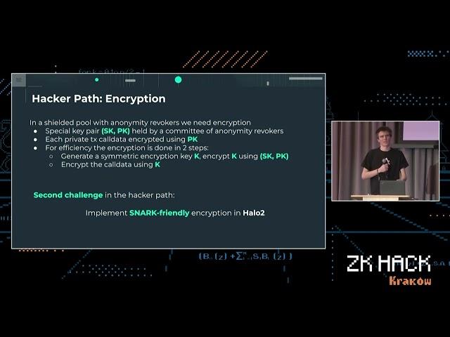 ZK Hack Kraków: Hacking with Aleph Zero (Damian Straszak)