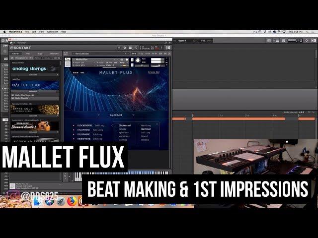 Mallet Flux Beat Making & 1st Impressions (Native Instruments Kontakt Library)