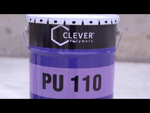 Жидкая полиуретановая гидроизоляция Clever PU Base 110