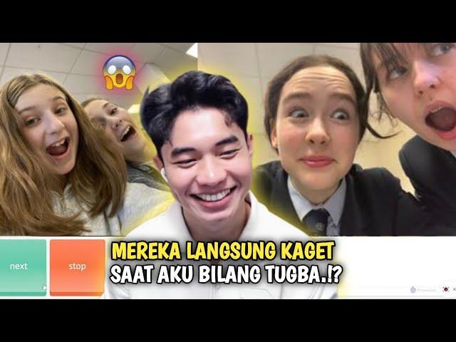 Mereka langsung kaget saat, fiki naki terbaru hari ini 2023 || Bilang nama TUGBA⁉️ Ome.tv