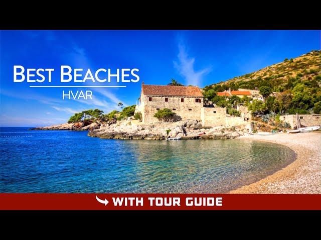 Best BEACHES in Croatia - HVAR Island