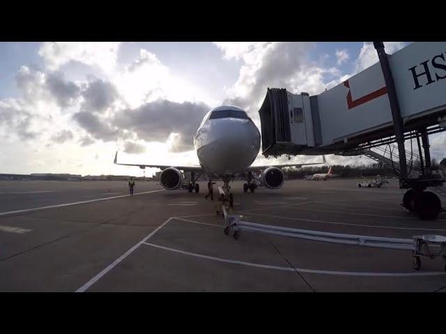 Ramp Agent POV  A321NEO Turnaround