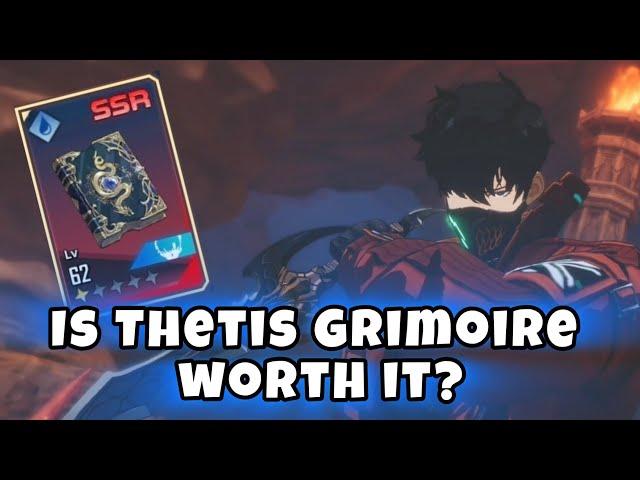 SSR Thetis Grimoire Showcase - Solo Leveling Arise