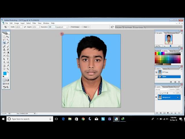 How to Create 300 x 300 Pixel Picture in Photoshop. in jobs size