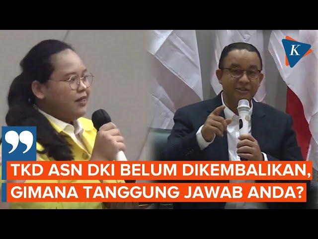 Datang ke UI, Anies Ditagih Janji Kembalikan Tukin ASN DKI yang Dipotong