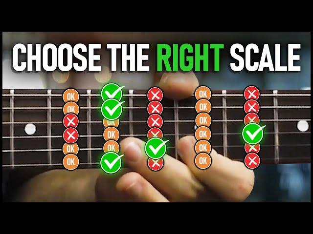 Choosing the Right Scale EVERY SINGLE TIME!