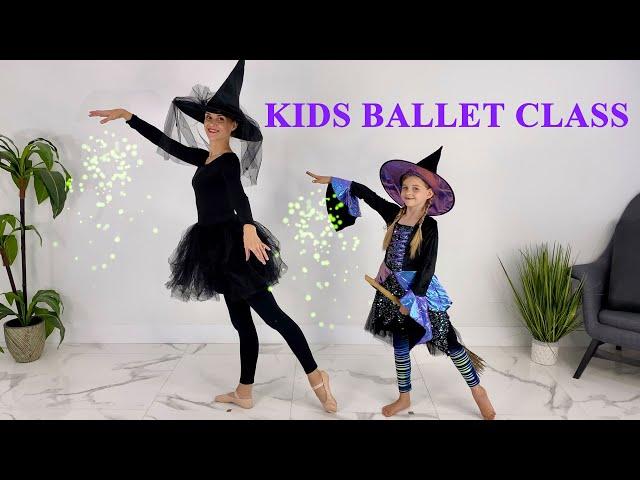 Kids Ballet Halloween Special (Ballet Class For Kids Age 3-9)