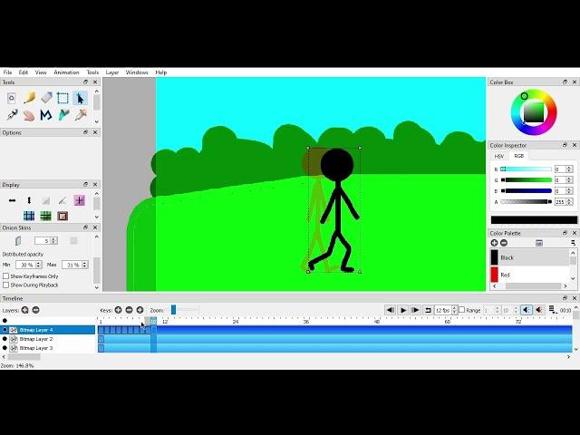 Membuat Animasi Sederhana dengan Pencil2D Animation - FARIS RIZKY RAMADHAN (1313619022)