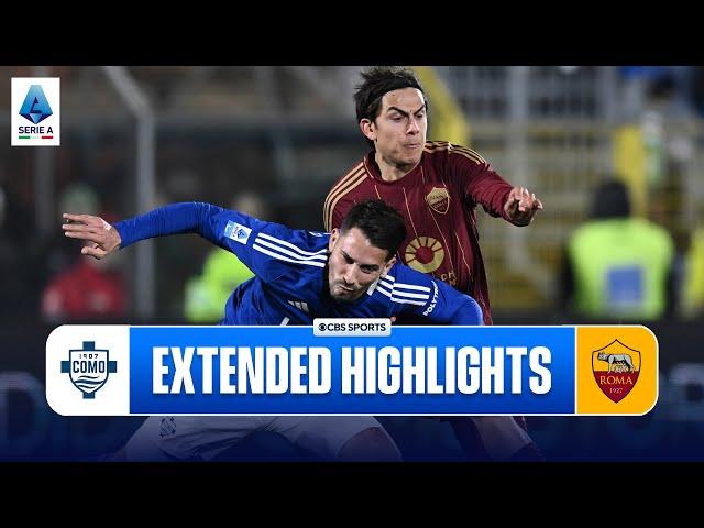 Como vs. Roma: Extended Highlights | Serie A | CBS Sports Golazo