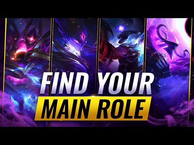How To Find Your MAIN ROLE in League of Legends - Season 11