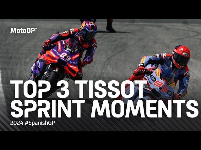 Top 3 #TissotSprint Moments  | 2024 #SpanishGP