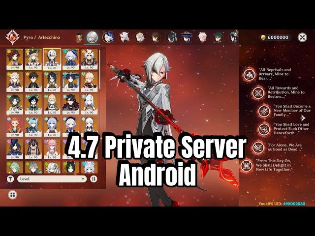 Genshin Impact 4.7 Private Server Android | how to install genshin impact private server in android