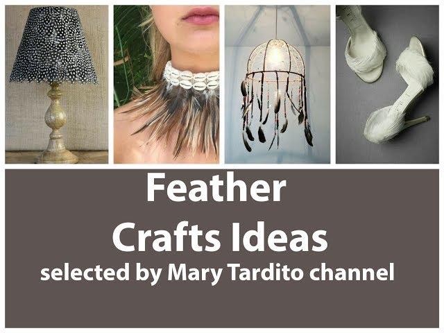 Feather Crafts Ideas - DIY Feather Decor Inspiration