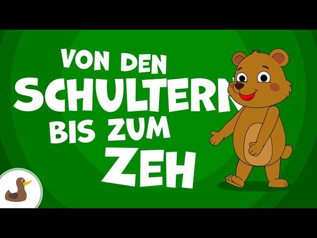  Bewegungslied für Kinder | Von den Schultern bis zum Zeh | Kalle Klang | Sing Kinderlieder