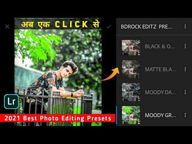 Top 10 Lightroom Xmp Presets Free | lightroom xmp presets 2021 | Bdrock Editz