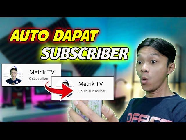 Cara Menambah Subscribe Dengan Mudah dan Otomatis