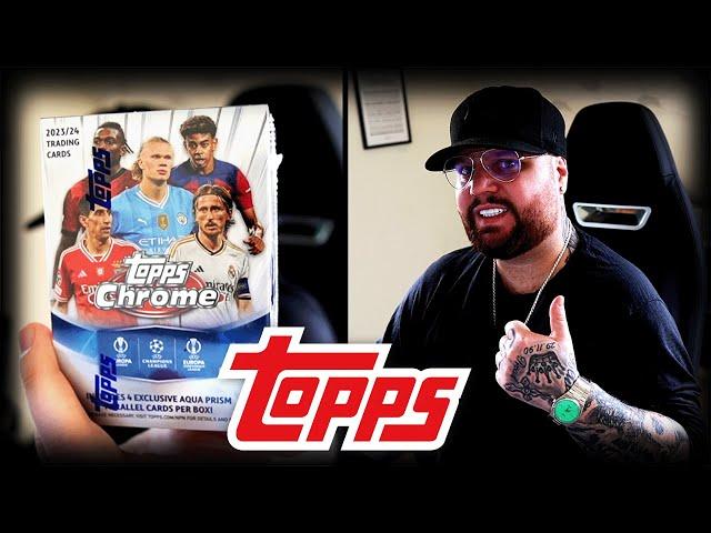 Topps Chrome 2023/24 Opening ! - Erste Box direkt Glück ?