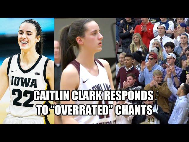 Caitlin Clark RESPONDS To Overrated Chants With 42 Points!! Legendary High School Performance!