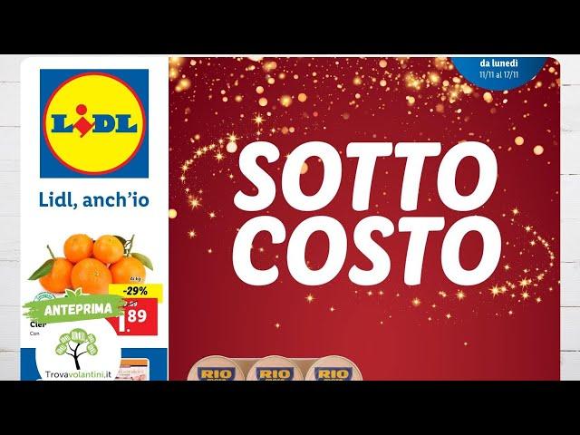 VOLANTINO LIDL dal 11 al 17 novembre 2024 #anteprima