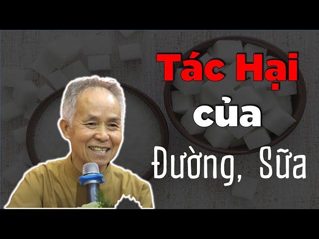 Tác Hại Của ĐƯỜNG, SỮA!!! || Lương Y Ngô Đức Vượng || GNH Sức khỏe thuận tự nhiên