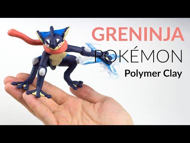 Greninja (Pokemon) – Polymer Clay Tutorial