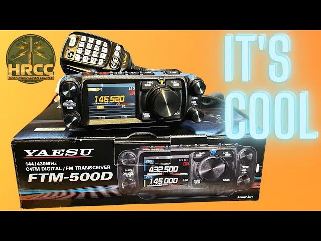 FIRST LOOK: Yaesu FTM-500, I Like It!