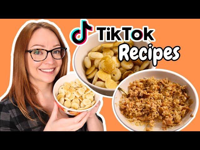 Tiktok Recipes But Make It From Dollar Tree!