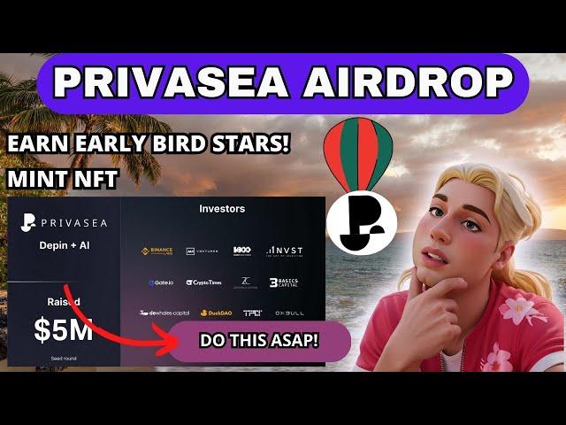 HOW TO PARTICIPATE IN PRIVASEA AIRDROP | BACKED BY BINANCE LABS OKX VENTURES GATE IO TIPS & TRICKS!