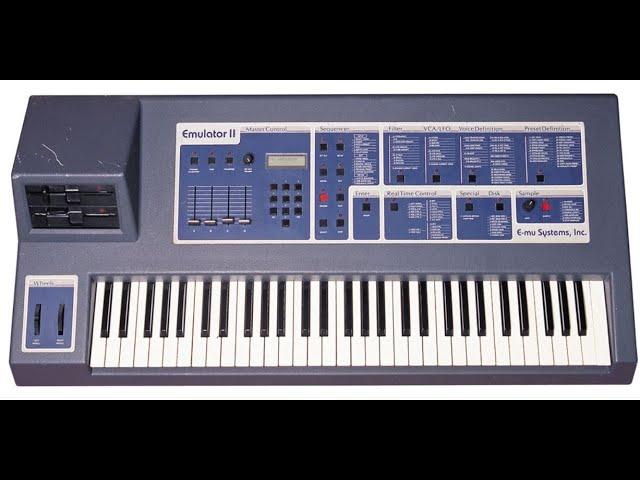 E-mu Emulator II factory sound library - demo