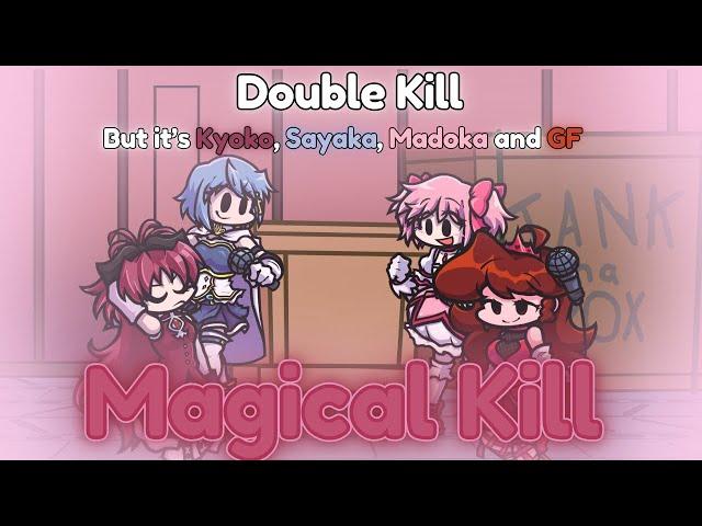 (100TH VIDEO SPECIAL!!!)FNF COVER: Magical Kill / Double Kill V2 | But the Holy Quintet sings it