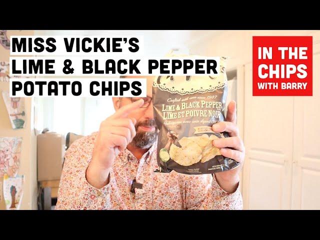  Miss Vickie’s Lime and  Black Pepper Potato Chips on In The Chips with Barry