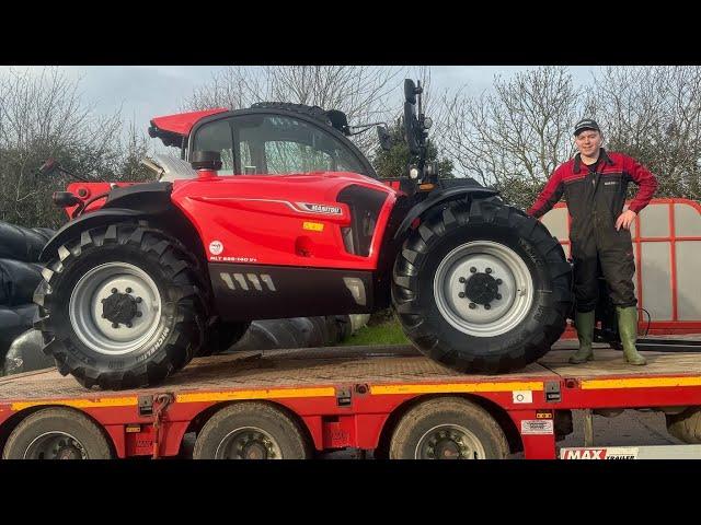 TAKING DELIVERY OF MY DREAM TELE-HANDLER! MANITOU MLT 635 140 V+ ARRIVES ON CHRITSMAS EVE!