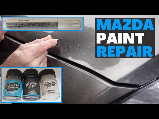 Paint Repair - Scratches Happen vs Mazda Paint Pen