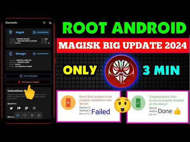 Magisk Root Any Android 11 12 10 9 8 Version Rooting | Without Pc Twrp Kingroot | Mkteasysu Github |