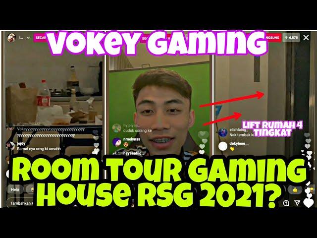  "Vokey room tour gaming house Rsg 2021"