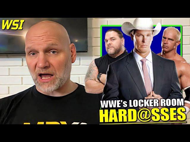 Val Venis on WWE's Locker Room HARD*SSES: Bradshaw, Bob Holly, Bill Demott