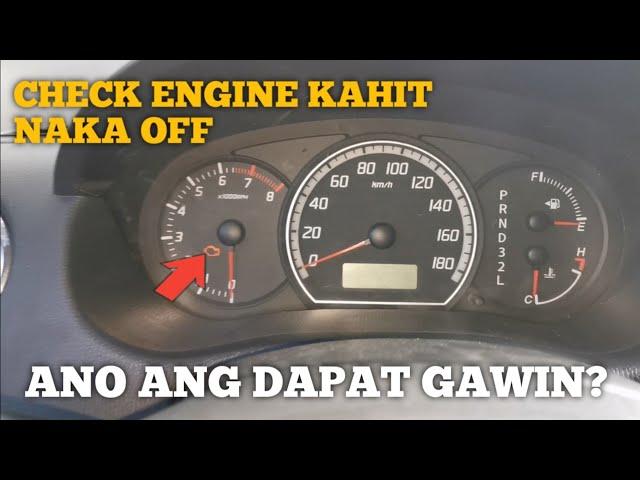 May check Engine Light parin kahit Naka off ang '' SUSI'' ano ang dapat gawin?