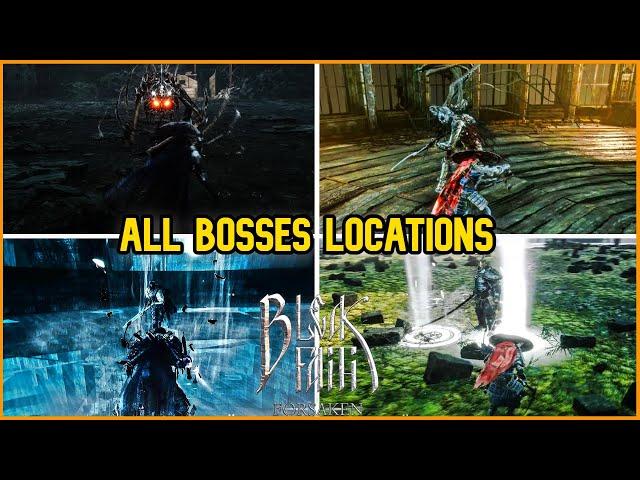 Bleak Faith: Forsaken ALL BOSSES LOCATIONS (Main Bosses, Optional Bosses, Secret Boss)