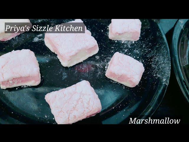 Marshmallow | How to make Marshmallow at home | Homemade Marshmallow | Kids favourite