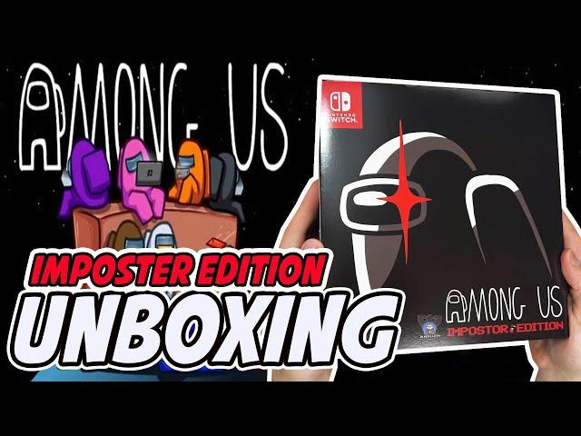 Among Us Imposter Edition (Nintendo Switch) Unboxing