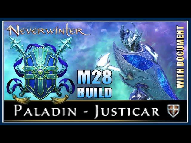 New Paladin Tank Build for Any Content! - Best Gear & Powers for Surviving! - Neverwinter M28